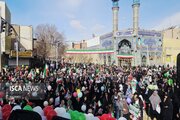 راهپیمایی یوم الله ۲۲ بهمن در نجف‌آباد
