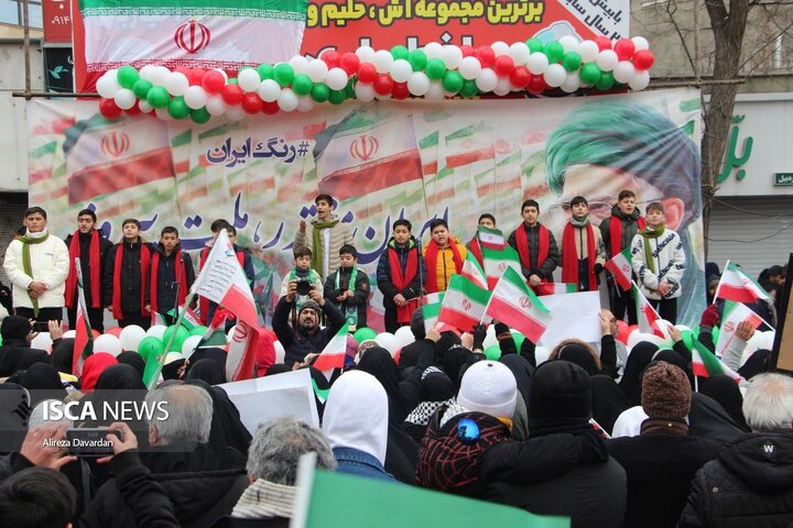 راهپیمایی 22 بهمن در اردبیل