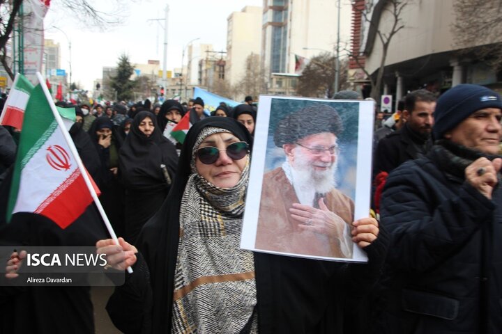 راهپیمایی 22 بهمن در اردبیل