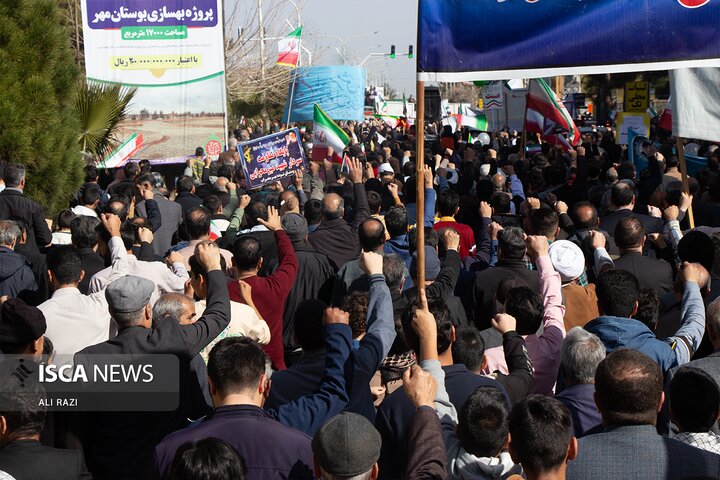 راهپیمایی 22 بهمن گناباد