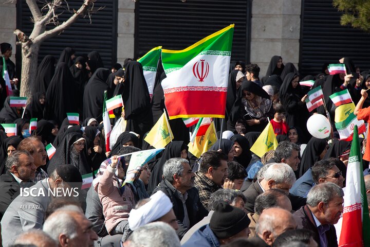 راهپیمایی 22 بهمن گناباد