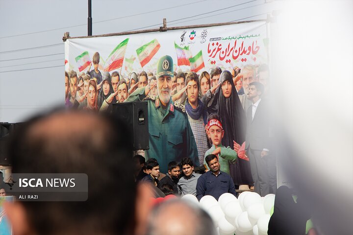 راهپیمایی 22 بهمن گناباد