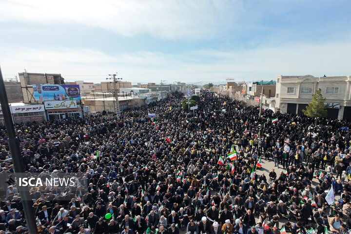 راهپیمایی 22 بهمن گناباد