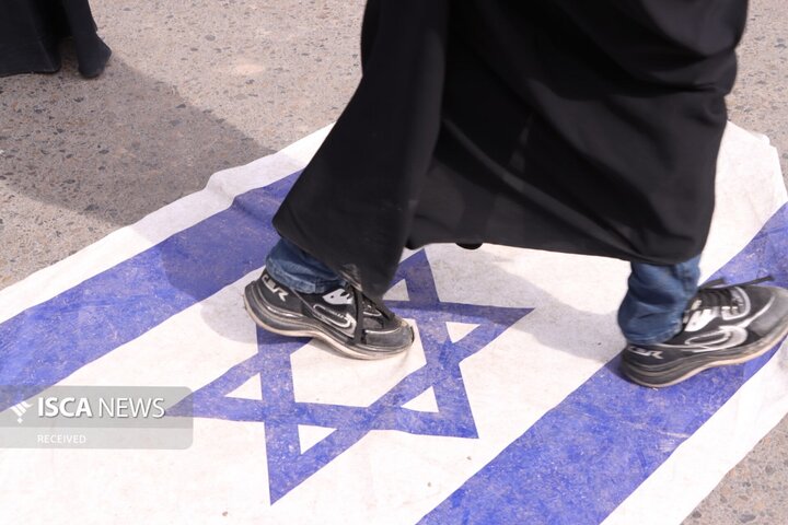 راهپیمایی مردم نجف‌آباد