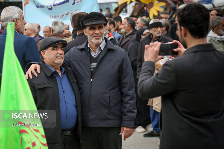 مراسم راهپیمایی 22 بهمن کرمانشاه