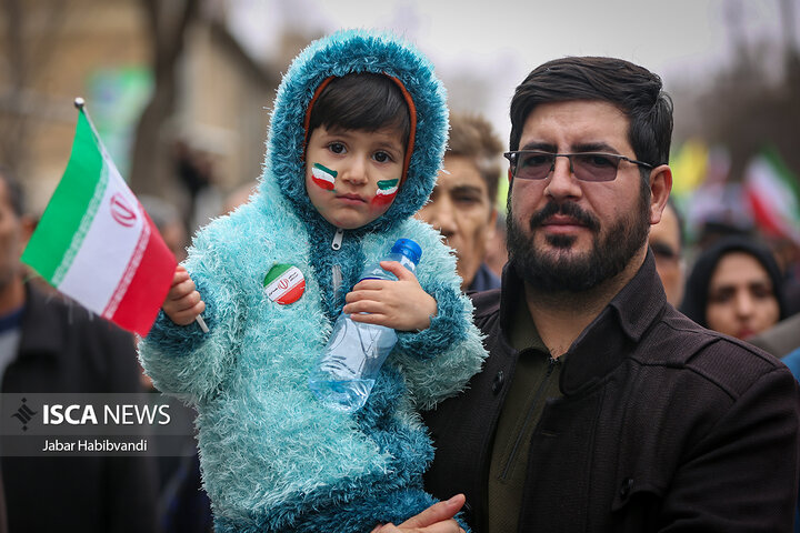مراسم راهپیمایی 22 بهمن کرمانشاه