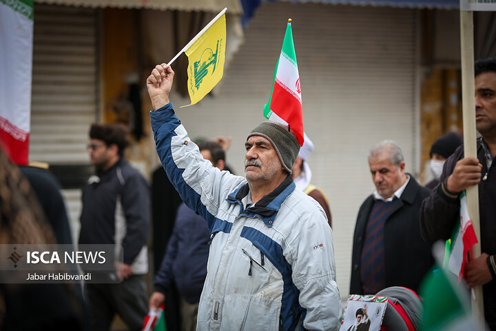 مراسم راهپیمایی 22 بهمن کرمانشاه