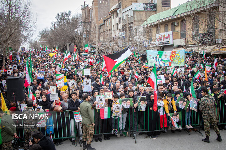 مراسم راهپیمایی 22 بهمن کرمانشاه