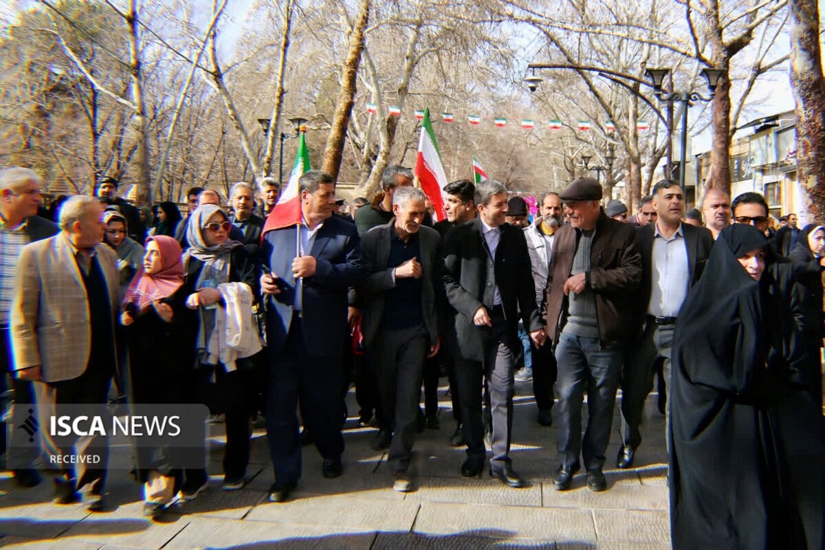 راهپیمایی 22 بهمن اصفهان
