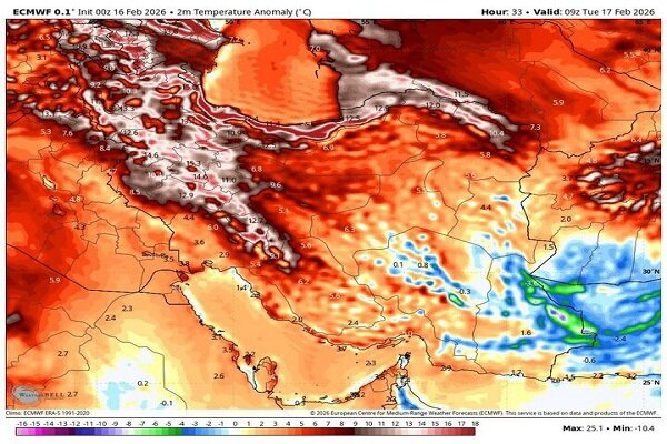 هواشناسی ایران / فعالیت سامانه‌های بارشی تمام شد