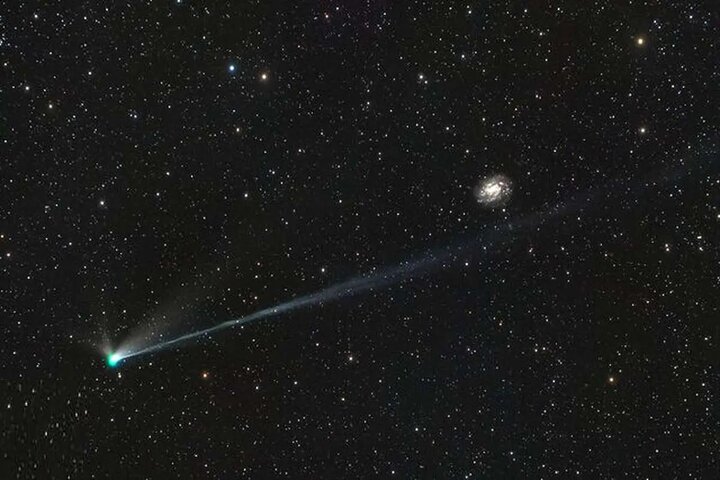 عکس روز ناسا از "دنباله‌دار ویرژوش"