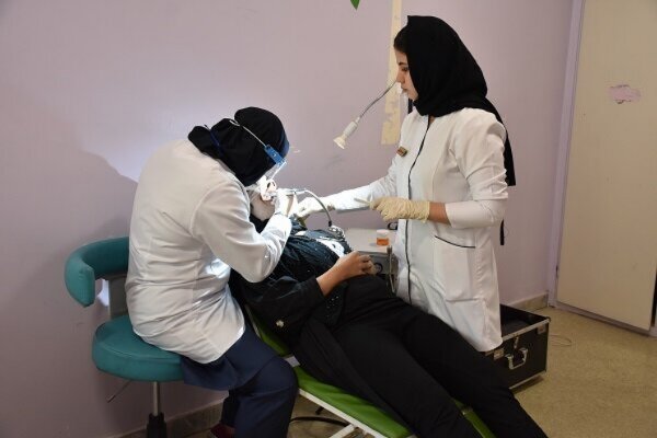 اردوی جهادی پزشکی در روستای دو پرنظری برگزار شد