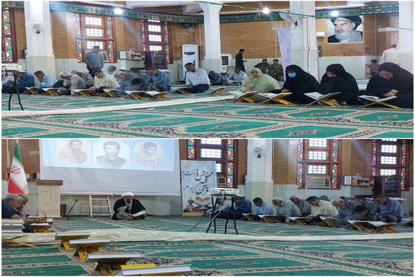 مراسم سالگرد شهدای عملیات خیبر در هرمزگان برگزار شد