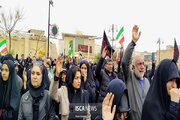هم‌صدایی مردم انقلابی شیراز در پی شهادت پدر امت، حضرت آیت‌الله امام خامنه‌ای «قدس سره»