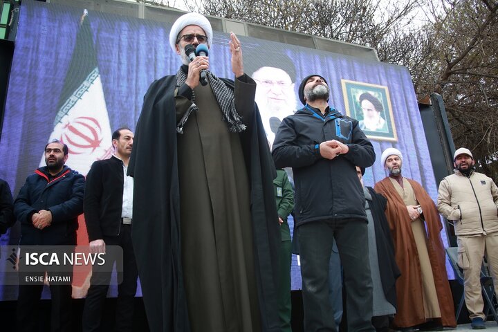 سوگواری مردم بجنورد در شهادت رهبر