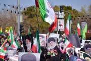 تشییع پیکر ۲ شهید حملات آمریکایی-صهیونیستی در نهاوند
