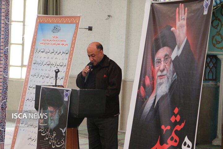 دانشگاه ازاد بجنورد سوگ رهبری