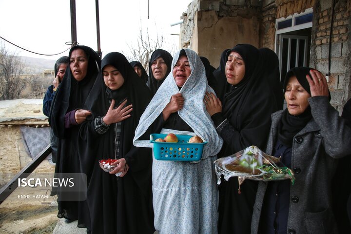تشییع شهید رضا منصوری بجنورد