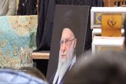 حضور سفرا و مقامات دولتی ونزوئلا و امضای دفتر یادبود شهادت امام خامنه‌ای + فیلم