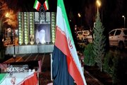 تجمع دانشجویان و دانشگاهیان شیراز در پنجمین شب شهادت رهبر معظم انقلاب