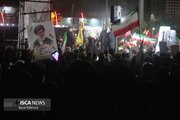 اجتماع مردمی در میدان جهاد کاشان