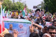 بندرعباس میزبان تشییع باشکوه ۱۰ شهید مدافع وطن در جنگ رمضان