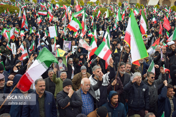 روز قدس بارانی