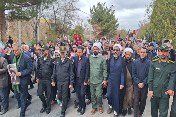 کوهبنان یکسره فریاد مرگ بر آمریکا و اسرائیل شد