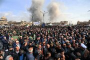 تکرار حماسه تهران در همدان/ فریاد الله‌اکبر مردم ‌زیر بمباران آمریکا