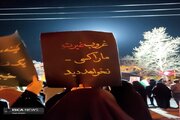 خروش برای شب چهاردهم| مردم بابصیرت صدرا در گرامیداشت یاد امام شهید امت و بیعت با سومین قائد ملت تجمع کردند