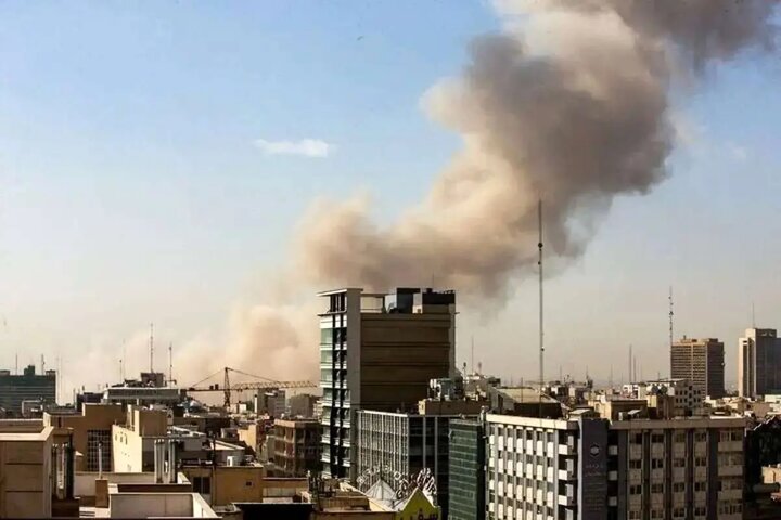 شنیده شدن صدای انفجار در مناطقی از تهران شنیده شدن صدای انفجار در مناطقی از تهران