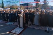 نماز عید فطر در میدان امام حسین ساری اقامه شد