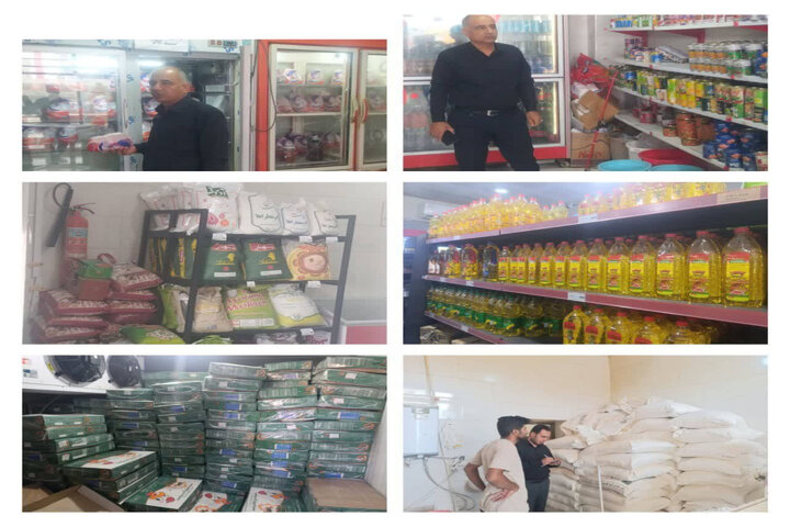 تأمین و توزیع ۶۵۰ تن کالای اساسی در بشاگرد