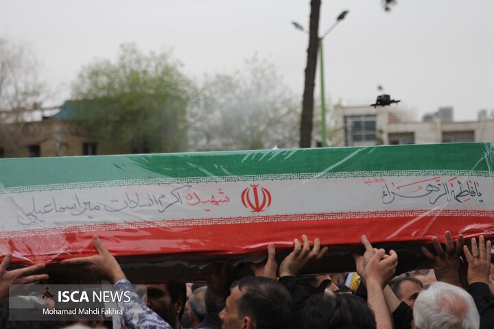 تشییع پیکر پاک سردار شهید علی‌محمد نائین