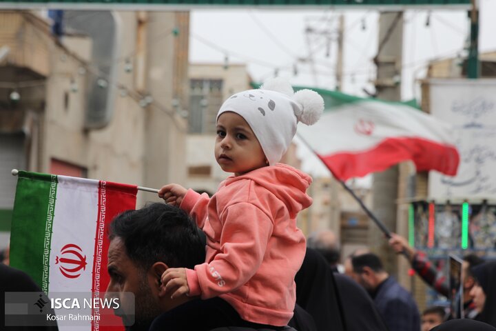 تشییع پیکر پاک سردار شهید علی‌محمد نائین