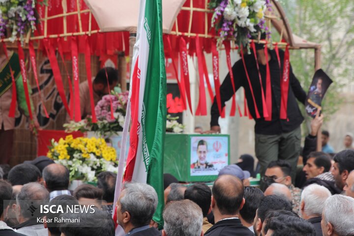 تشییع پیکر پاک سردار شهید علی‌محمد نائین