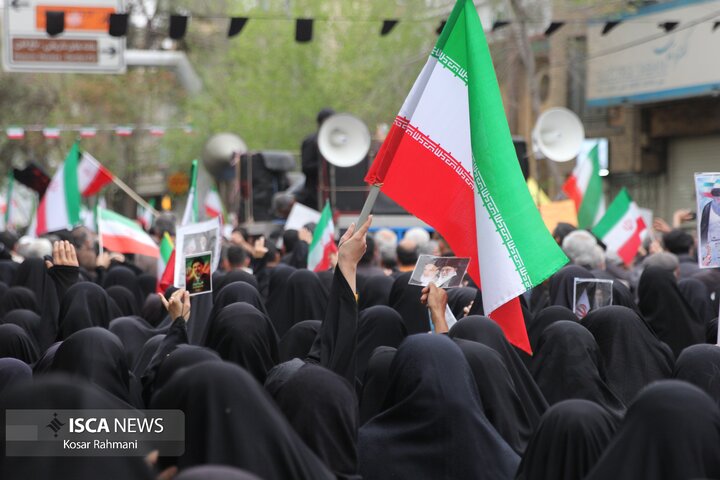 تشییع پیکر پاک سردار شهید علی‌محمد نائین