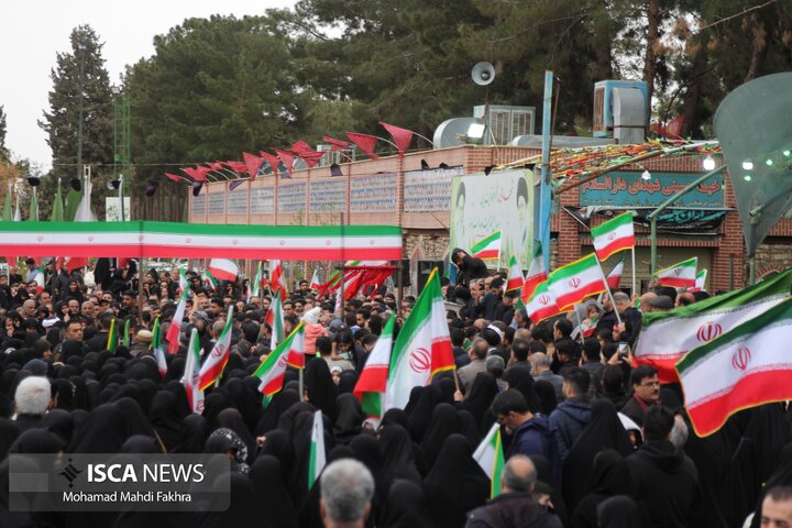 تشییع پیکر پاک سردار شهید علی‌محمد نائین