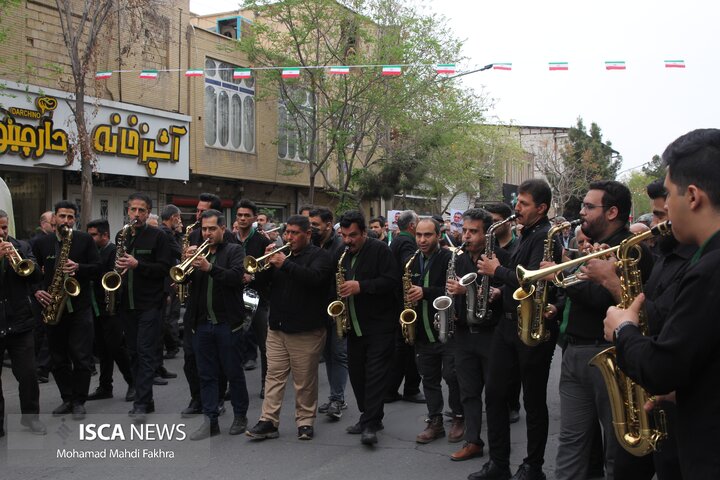 تشییع پیکر پاک سردار شهید علی‌محمد نائین