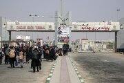 تردد بیش از ۶۲ هزار مسافر در پایانه‌های مرزی خوزستان