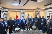 دیدار سرکنسول ایران در نجف با مسئولان آموزشی کوفه / نام‌گذاری مدرسه‌ای به یاد شهدای دانش‌آموز میناب