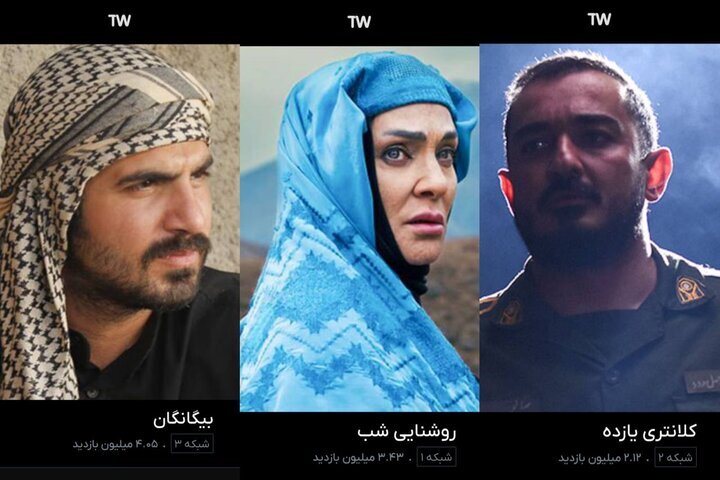«بیگانگان» در صدر سریال‌های نوروزی