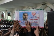 پیکر شهید «مصطفی سالاری» در خاک بندرعباس آرام گرفت