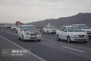 کاروان خودرویی سلام فرمانده کاشان به جمکران