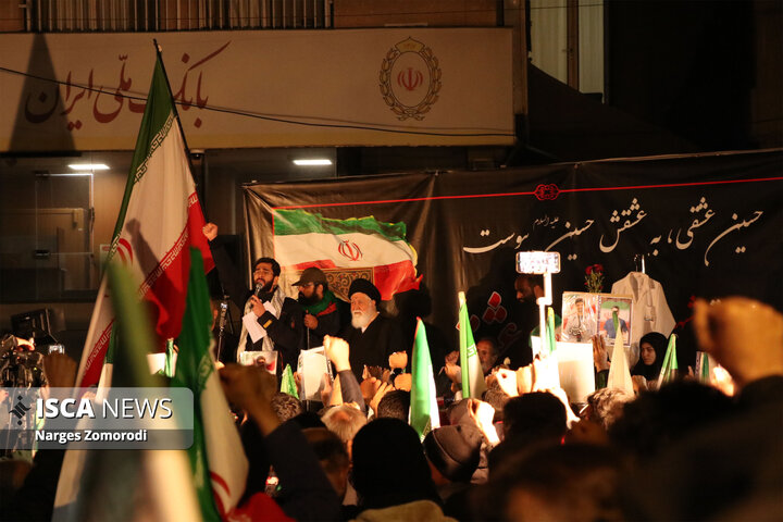 مراسم تشییع و تدفین پیکر شهید «حسین عشقی» از شهدای جنگ تحمیلی سوم در مشهد