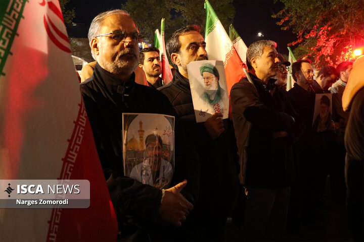 مراسم تشییع و تدفین پیکر شهید «حسین عشقی» از شهدای جنگ تحمیلی سوم در مشهد