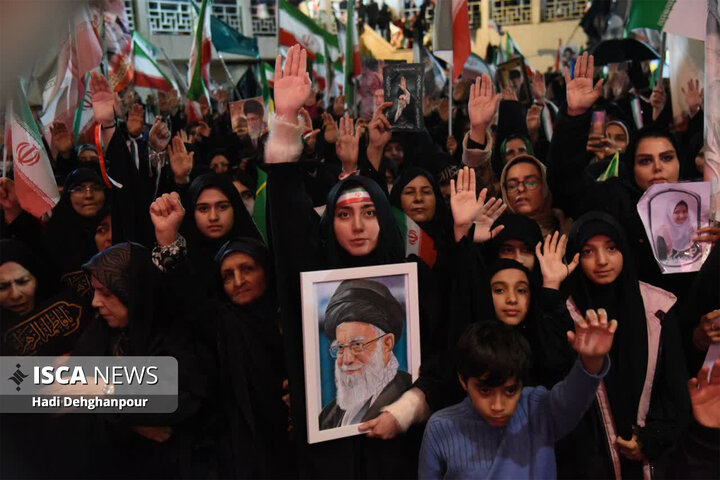 دانشگاه آزاد اسلامی مشهد سوگوار شهادت قائد امت و میزبان دسته‌های عزادار مشهد