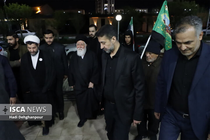 دانشگاه آزاد اسلامی مشهد سوگوار شهادت قائد امت و میزبان دسته‌های عزادار مشهد