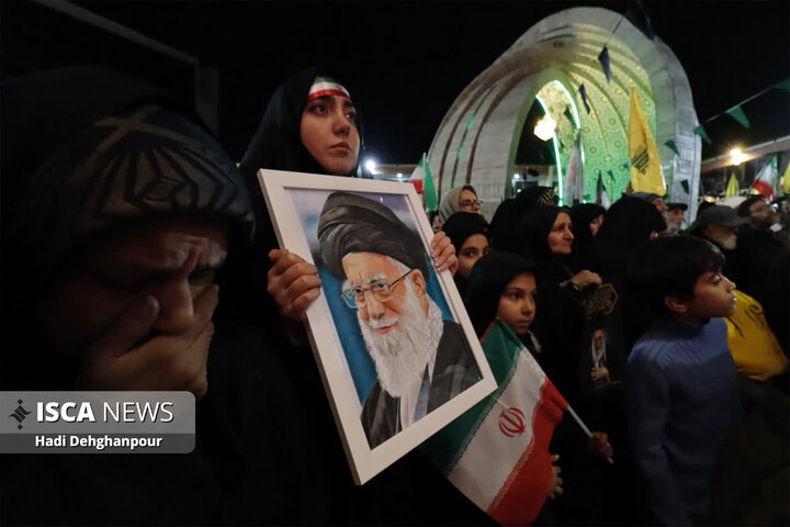 دانشگاه آزاد اسلامی مشهد سوگوار شهادت قائد امت و میزبان دسته‌های عزادار مشهد