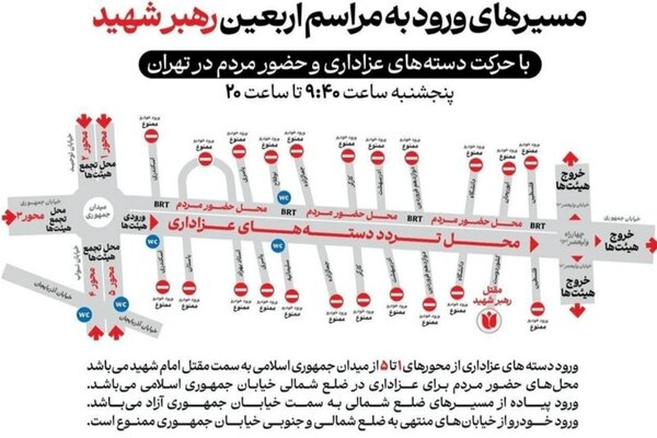 آغاز مراسم اربعین امام خامنهای